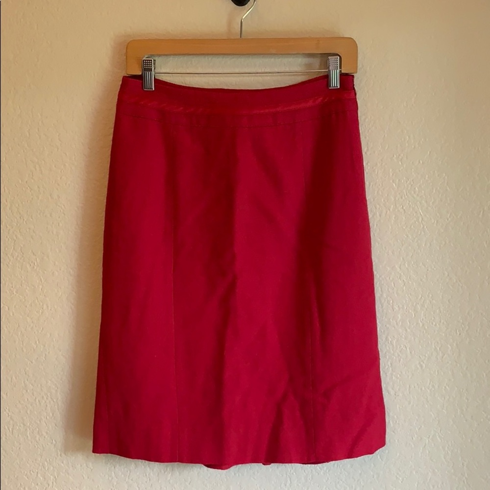White House Black Market Wool Blend Skirt 8